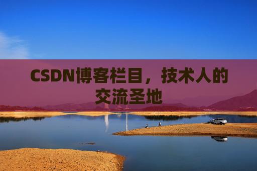 CSDN博客栏目，技术人的交流圣地